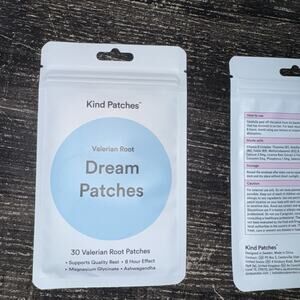 Dream By Kind Patches - Valerian Root for Unisex - 30 Count Promotes 8 Hour Rest